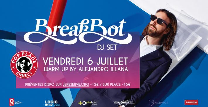  Pop Plage - 30 Avenue d'Albigny, 74000 Annecy, Vendredi 6 juillet 2018