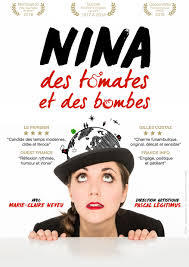affiche 'Nina des Tomates et des Bombes'
