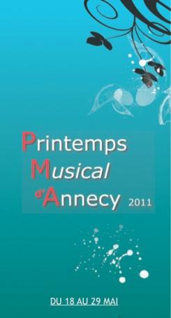 affiche Printemps musical d'Annecy 