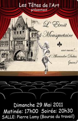 affiche L'troit Mousquetaire