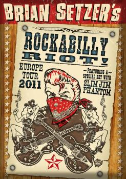 affiche Brian Setzer