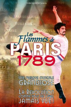 affiche Les Flammes de Paris, 1789