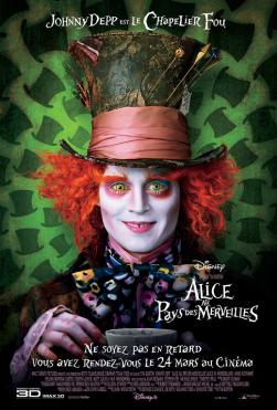 affiche Cinma en plein air :  Alice au pays des Merveilles 
