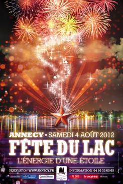 affiche Fte du Lac 2012