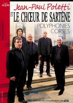 affiche Jean-Paul Poletti et le Choeur d'Hommes de Sartne