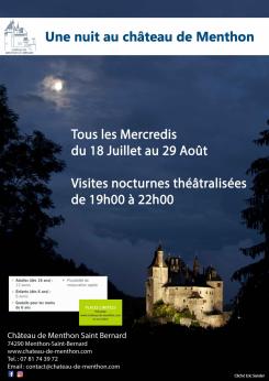 affiche Une nuit au Chteau de Menthon