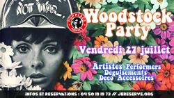 affiche Woodstock Party