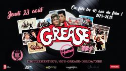 affiche Apros spcial Grease !