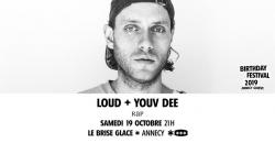 affiche Loud + Youv Dee