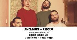 affiche Landmvrks + Resolve