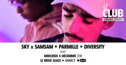 affiche Sky x SamSam + Parmille + Diversity