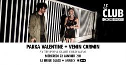affiche Parka Valentine + Venin Carmin