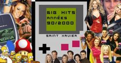 affiche Big Hits 90/2000 by Saint Xavier