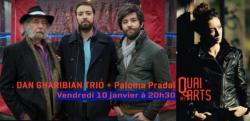 affiche Dan Gharibian Trio + Paloma Pradal