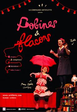 affiche 'Bobines et Flacons'