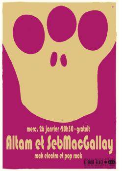 affiche Altam & Seb Mac Gallay