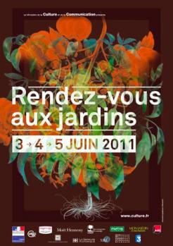 affiche Rendez-vous aux jardins