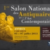affiche 1er Salon National des Antiquaires et de l'Art Contemporain.
