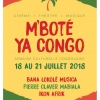 affiche M'bot ya Congo : Semaine culturelle congolaise