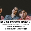 affiche MNNQNS + The Psychotic Monks + Korto