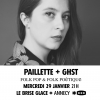 affiche Paillette + GHST