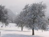 Villaz, hiver