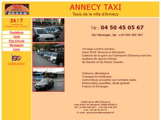 thumb Taxis de la ville d'Annecy