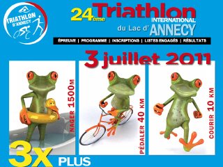 thumb Triathlon International du Lac d'Annecy