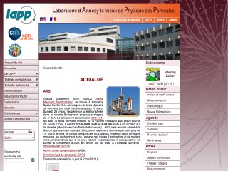 thumb Laboratoire d'Annecy de Physique des Particules