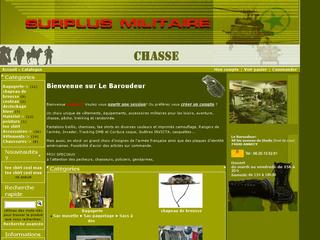 thumb le Baroudeur - surplus militaire