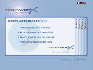 thumb TeamWorX - Aide au dveloppement Export