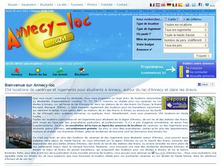 thumb Annecy-loc - Locations saisonnires et tudiantes